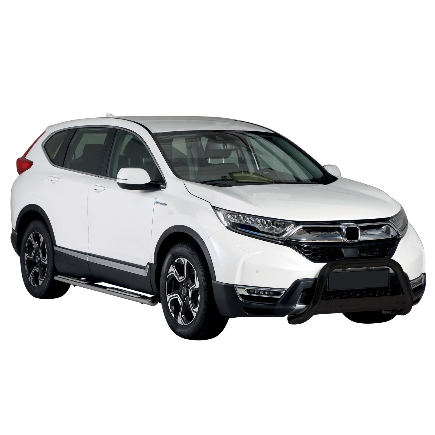 Pare-buffle Avant pour Honda CR-V VH 2017-2022 63 mm en Acier Noir