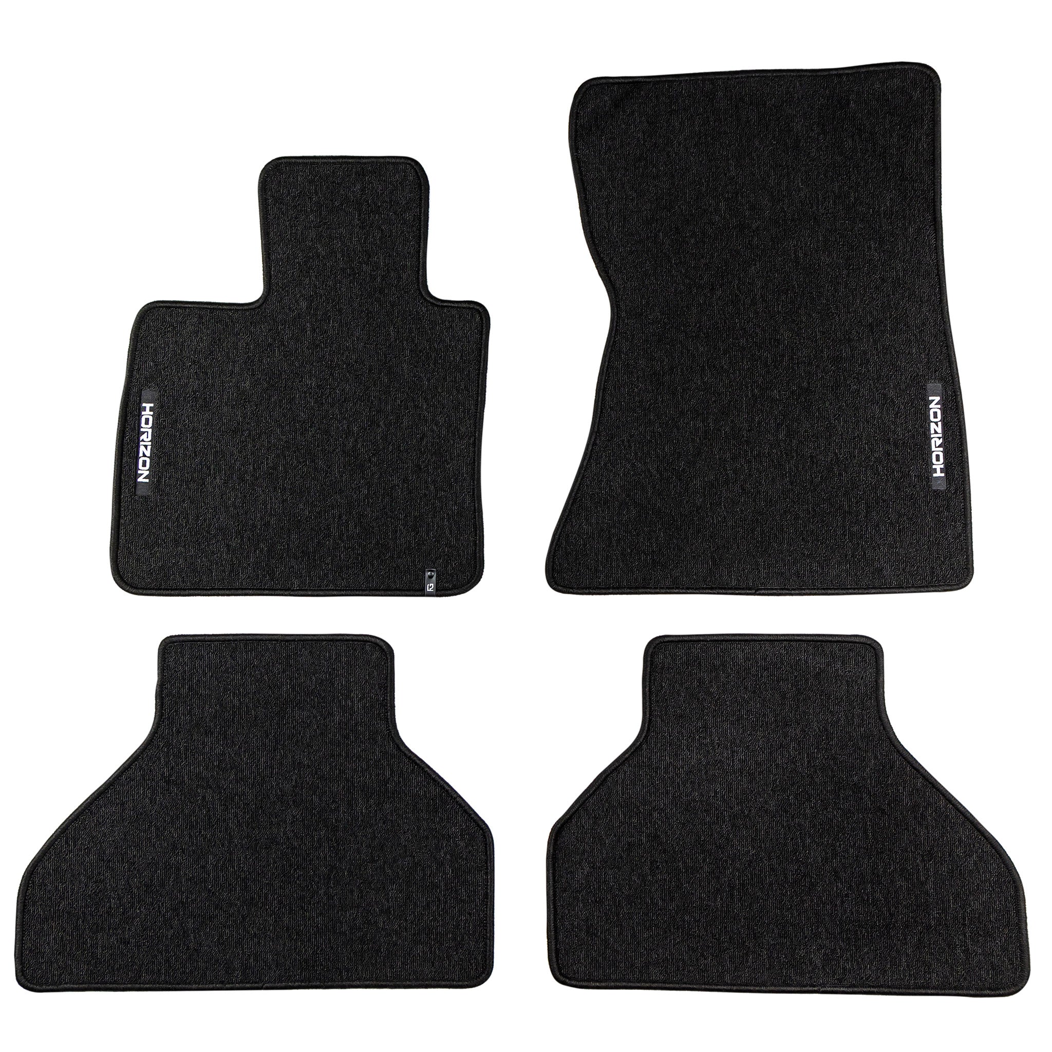 Tapis de Sol de Voiture pour BMW X5 E70 2006-2013 Velours solide et durable 4Pcs