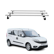 Barres de toit Heavy Duty compatibles avec Fiat Doblo 2010-2021 3 barres Acier