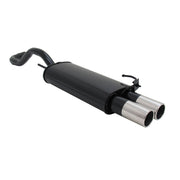 Échappement arrière sport Novus pour VW Polo 4 6N / 6N2 Facelift 2x76mm avec ABE