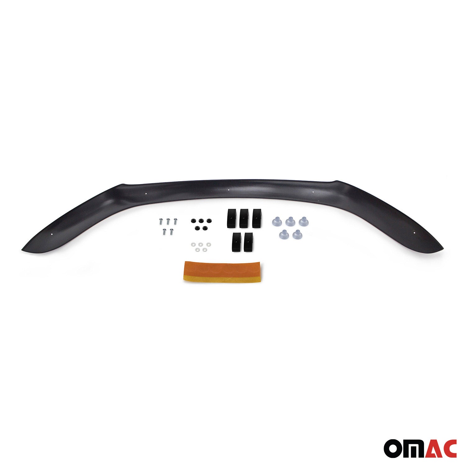 Deflecteurs d'air capot de voiture pour Ford Ranger 2015-2022 Acrylique Noir