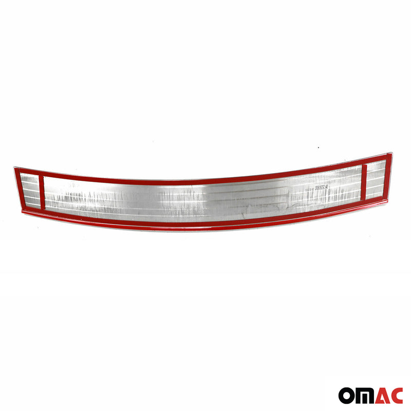 Protection Seuil De Pare-Chocs pour Dodge Journey 2012-2015 Brossé Foncé Chromé