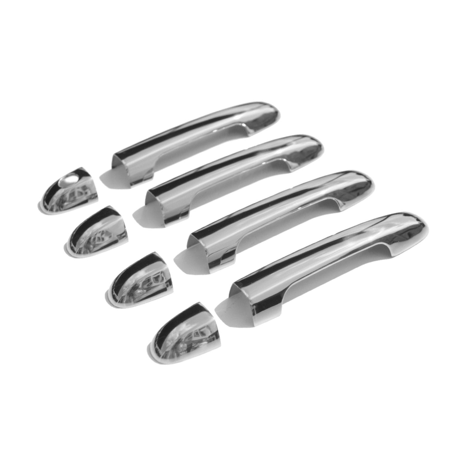 Couverture Poignée de porte pour Hyundai i30 2007-2012 4 portes Acier inox 8Pcs