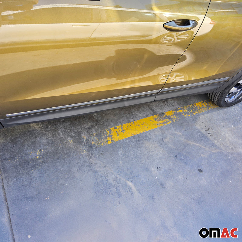 Garniture Baguette de porte latérale pour Skoda Kodiaq II 2024-2025 inox 4Pcs