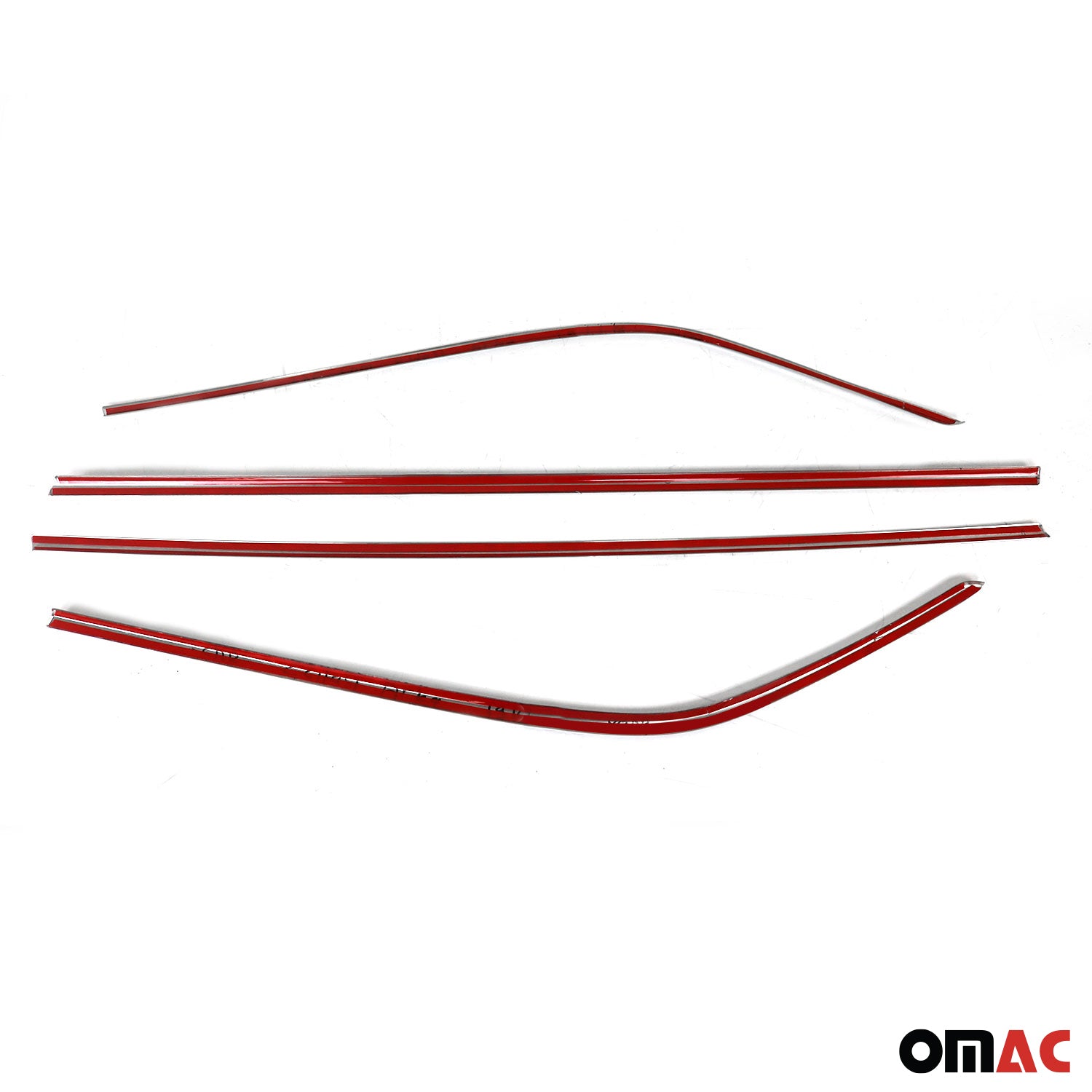 Garniture de Fenêtre pour Toyota C-HR 2016-2022 Acier Inox 4Pcs