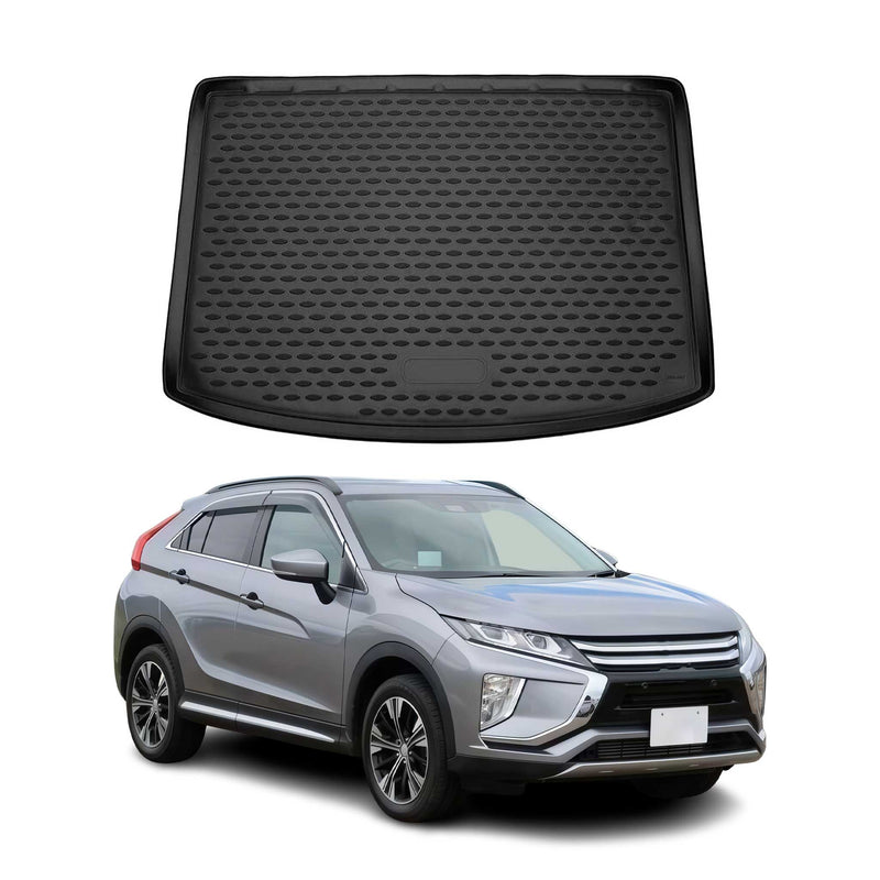 Tapis de Coffre pour Mitsubishi Eclipse Cross 2017-2020 caoutchouc TPE 3D Noir