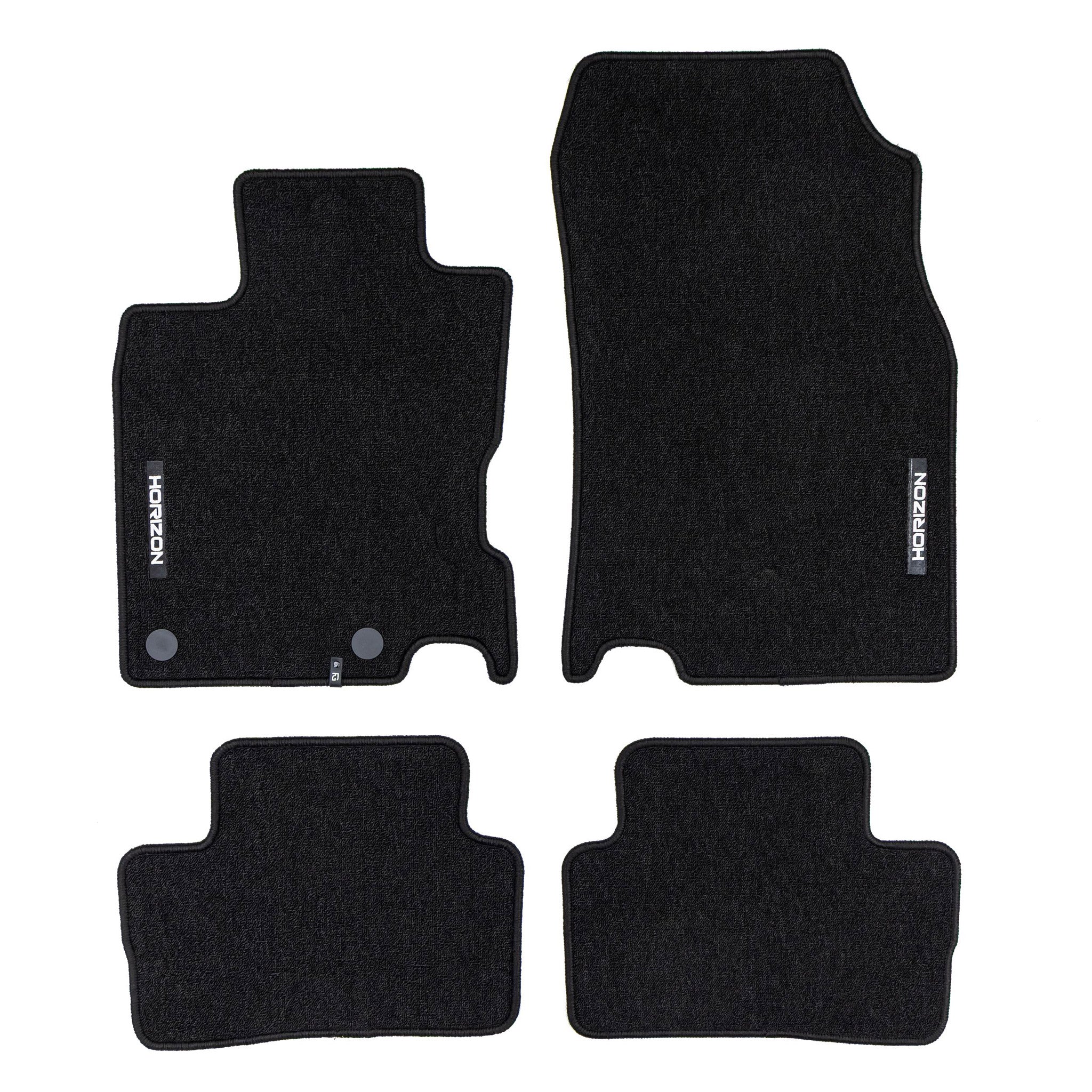 Tapis de Sol de Voiture pour Renault Kadjar 2015-2022 Velours Imperméable 4Pcs