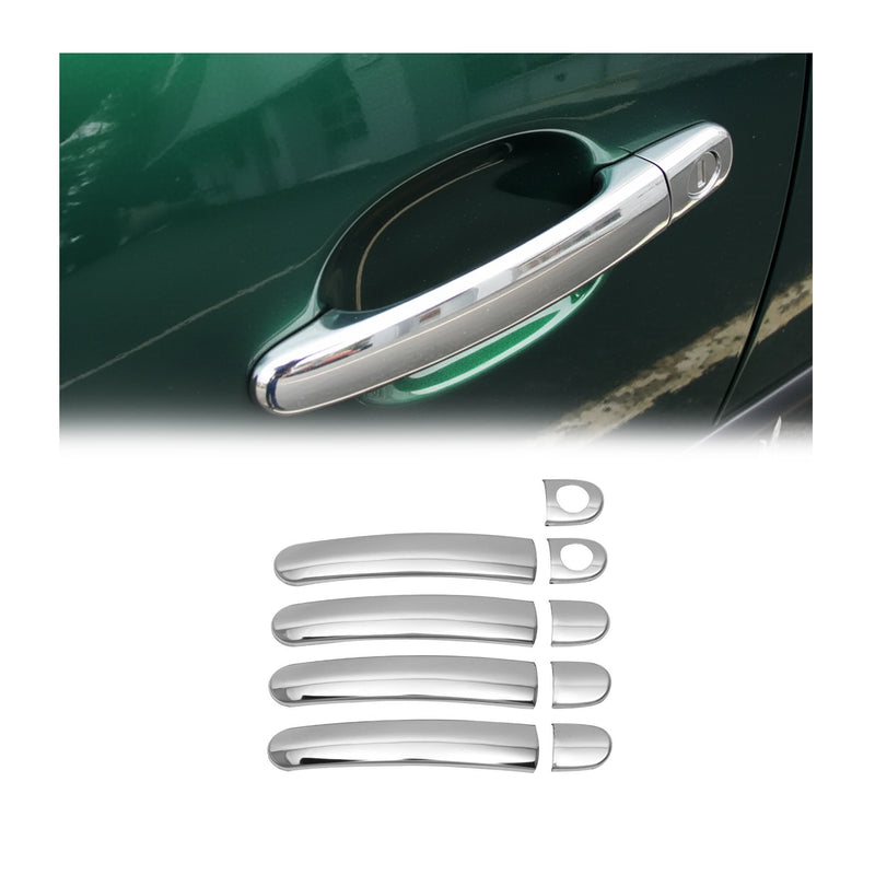 Poignée de porte Latérale pour Skoda Rapid 2012-2019 en acier inox Chromé