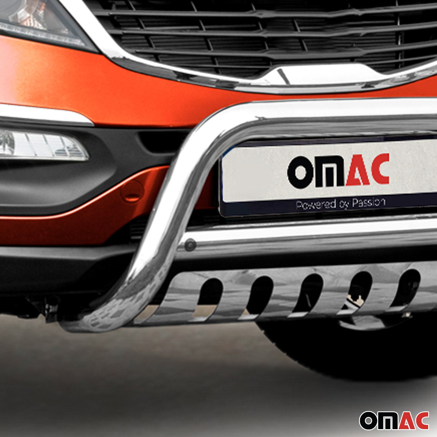 Pare-Buffle Avant Pour Kia Sportage 2010-2015 en Acier Inoxy Argent