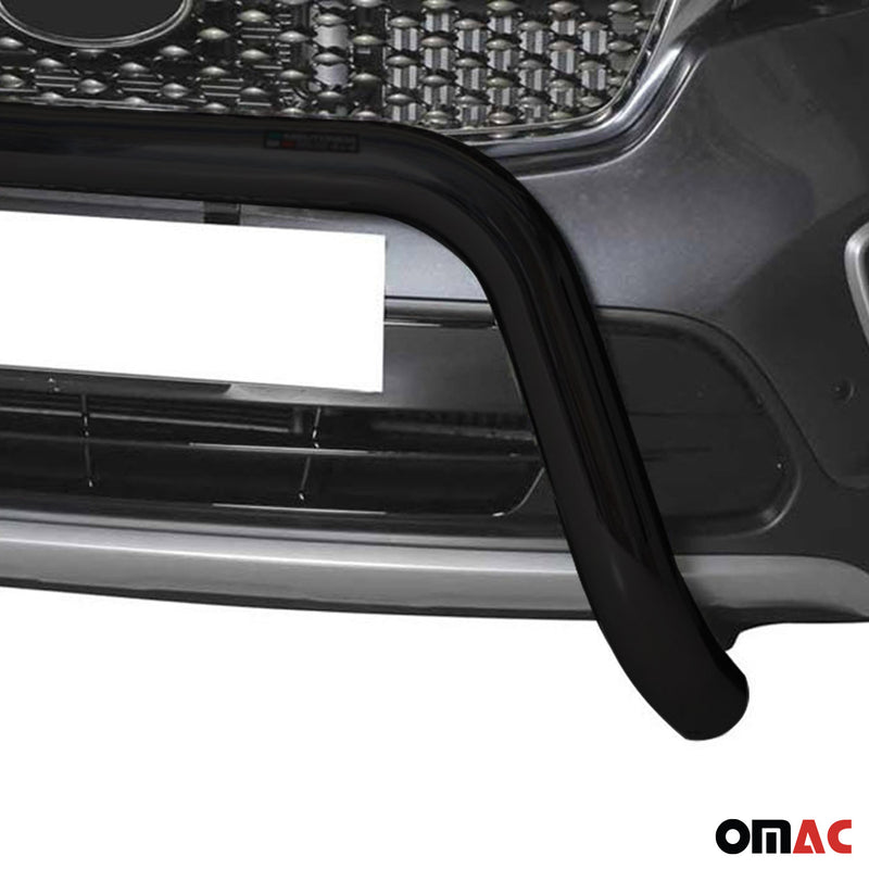 Pare-buffle Avant pour Kia Sorento 2014-2017 76 mm en Acier Noir