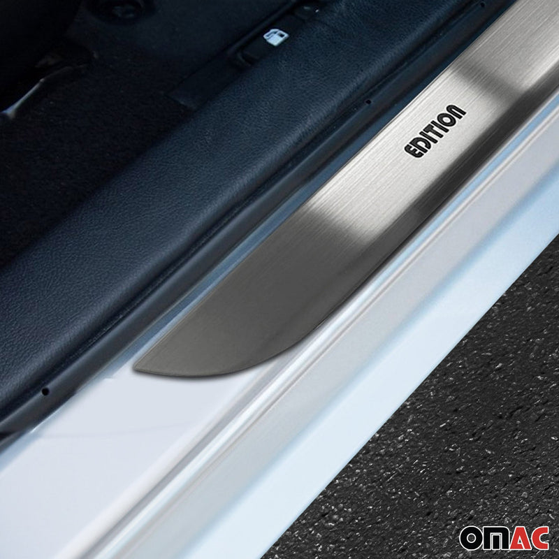 Couverture de Seuil de porte pour Peugeot 5008 2017-2025 inox Exclusive 4x