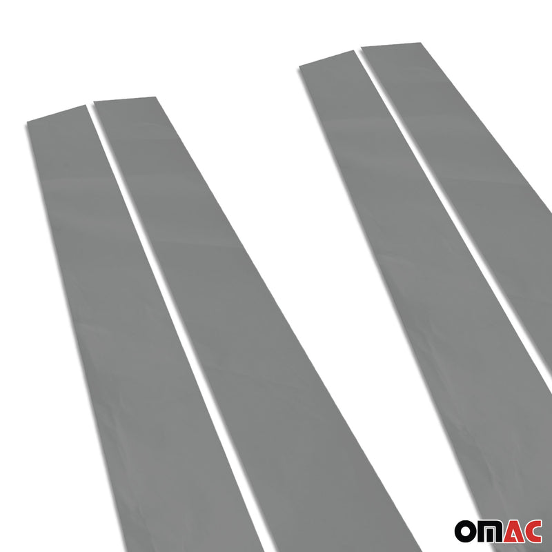 Couverture Garniture de pilier B pour Land Rover Freelander 2006-2015 inox Foncé
