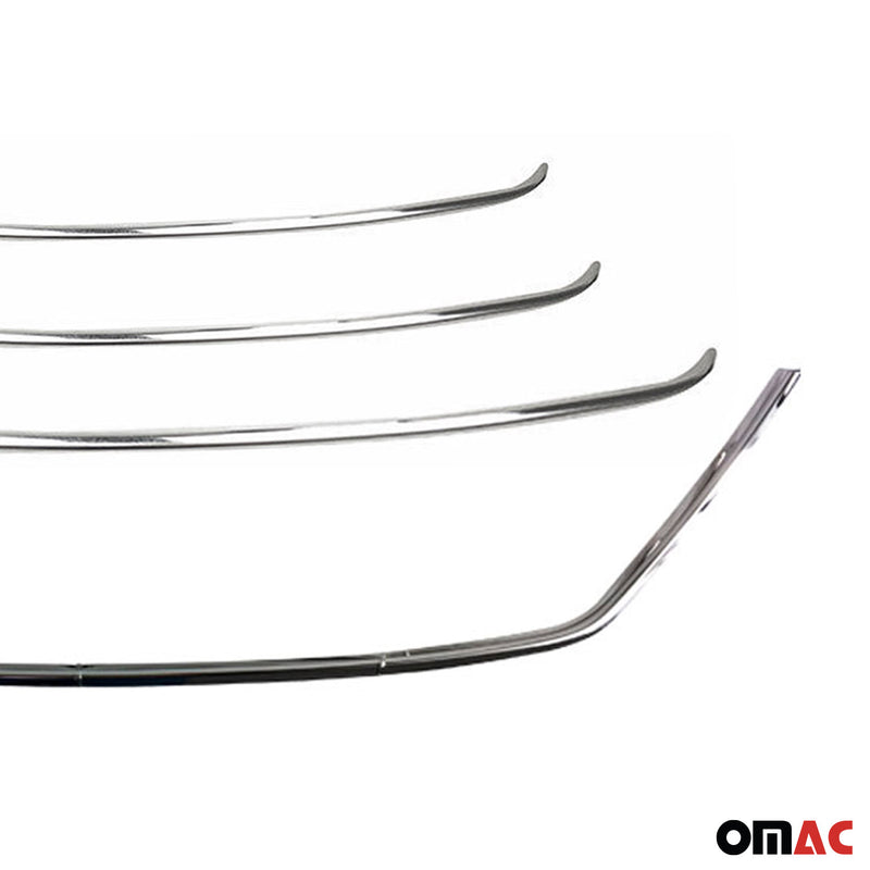 Grille de Calendre pour Hyundai ix35 2010- 4pcs Acier Inox Chromé