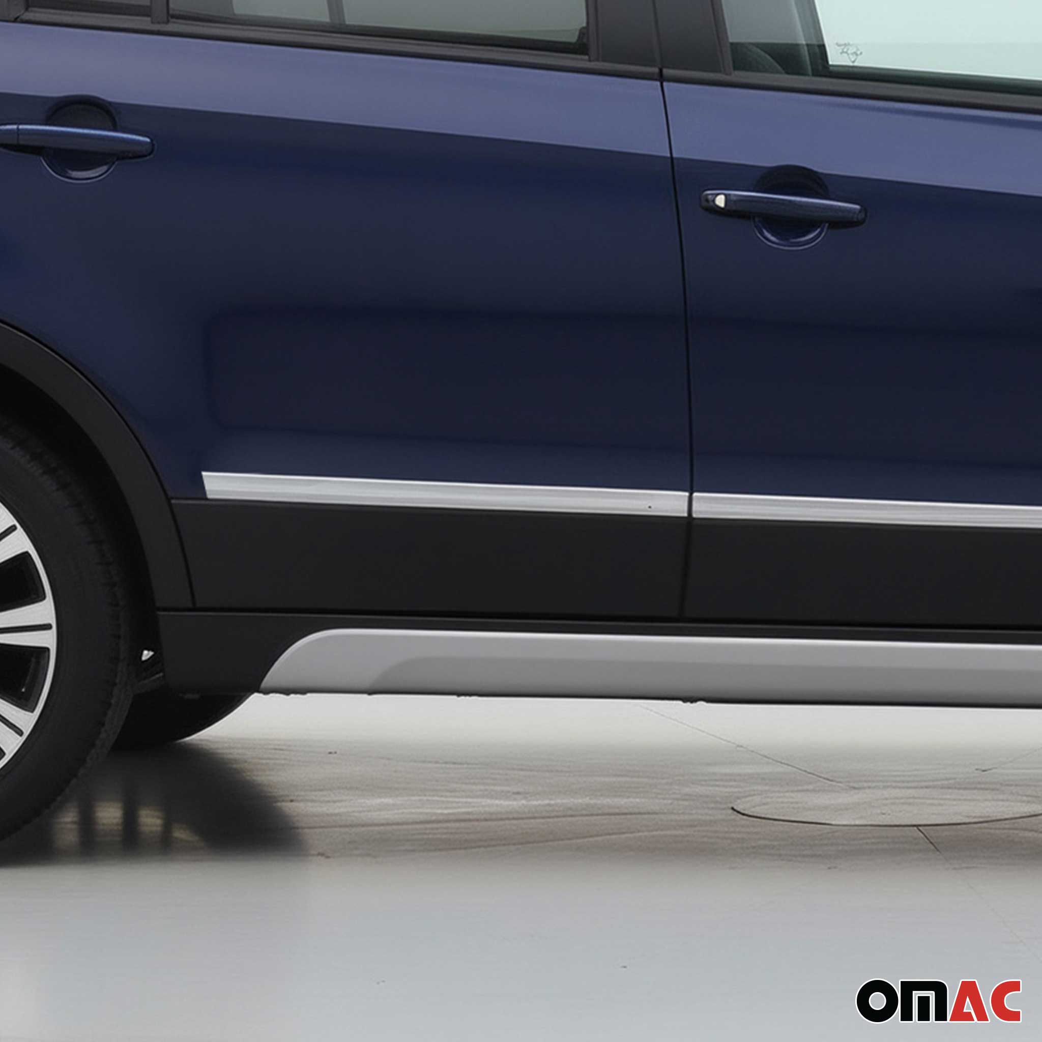 Bande baguette de porte latérale pour Suzuki SX4 S Cross 2013-2017 inox 4Pcs