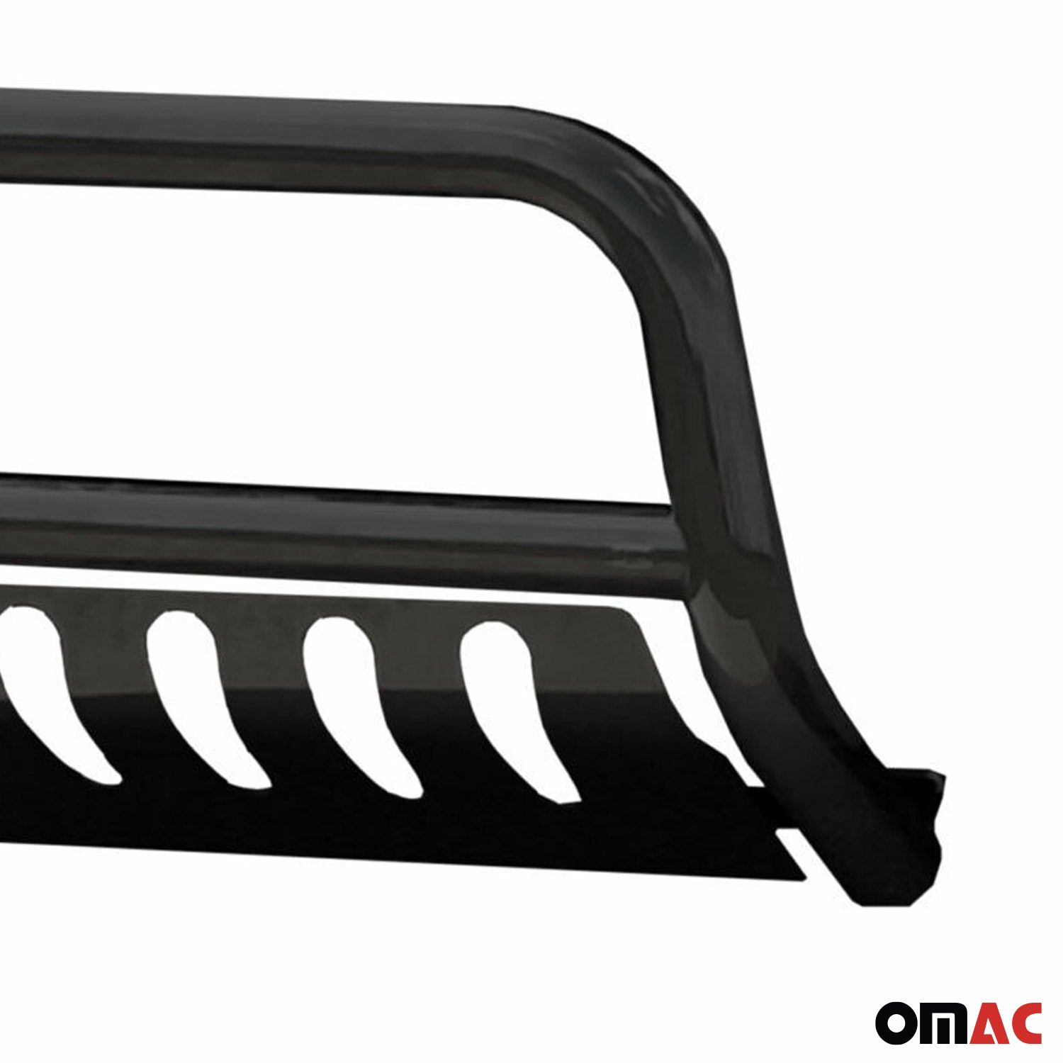 Pare-Buffle Avant Pour Dacia Duster mk1 2010-2017 en acier inoxy Noir