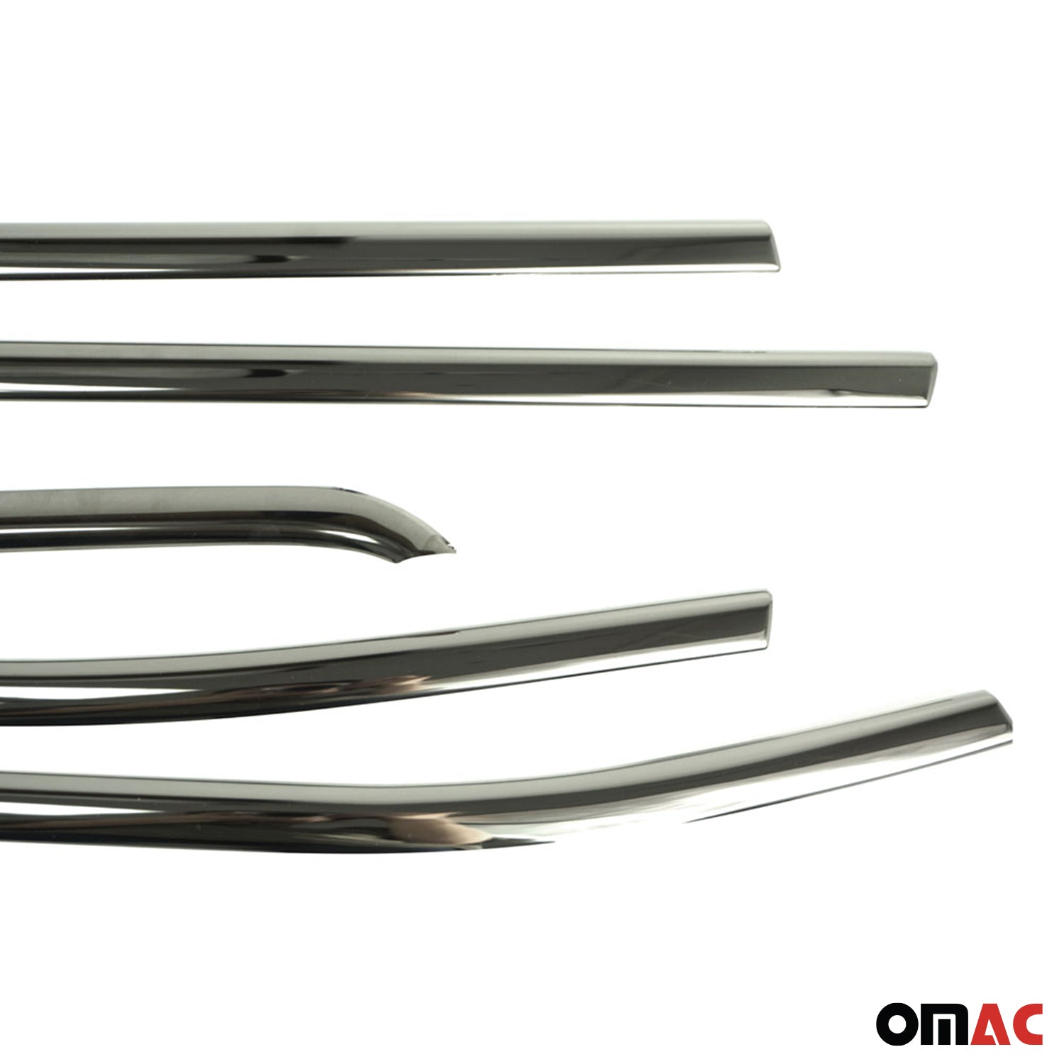 Garniture de Fenêtre pour Jeep Renegade SUV 2014-2019 Acier Inox Foncé 6Pcs