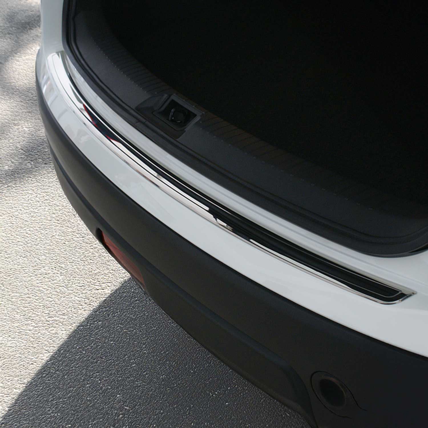 Protection Seuil De Pare-Chocs Arriére pour Nisaan Qashqai 1 J10 2006-2014 Inox