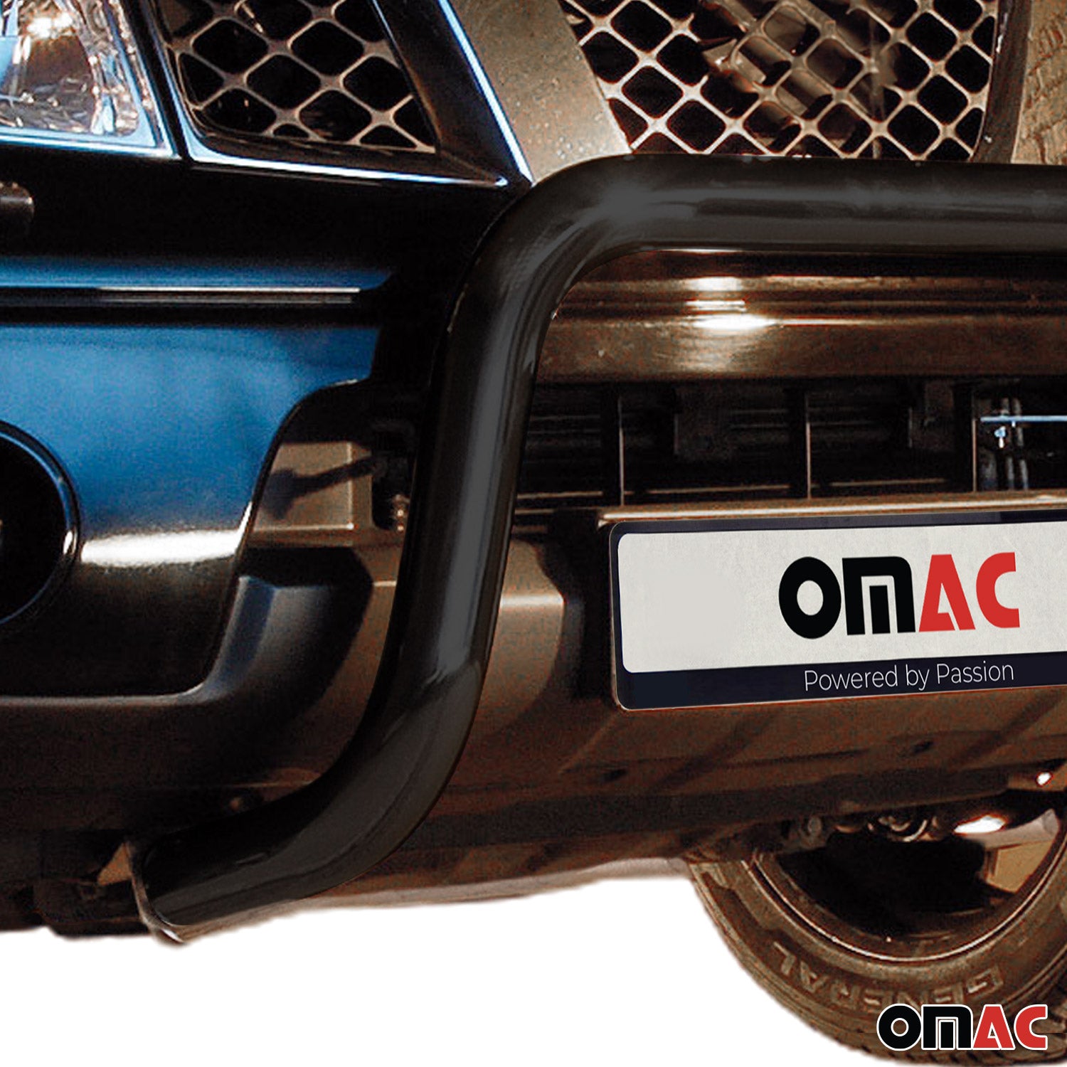 Pare-Buffle Avant Pour Nissan Pathfinder 2010- Acier Inoxydable Noir