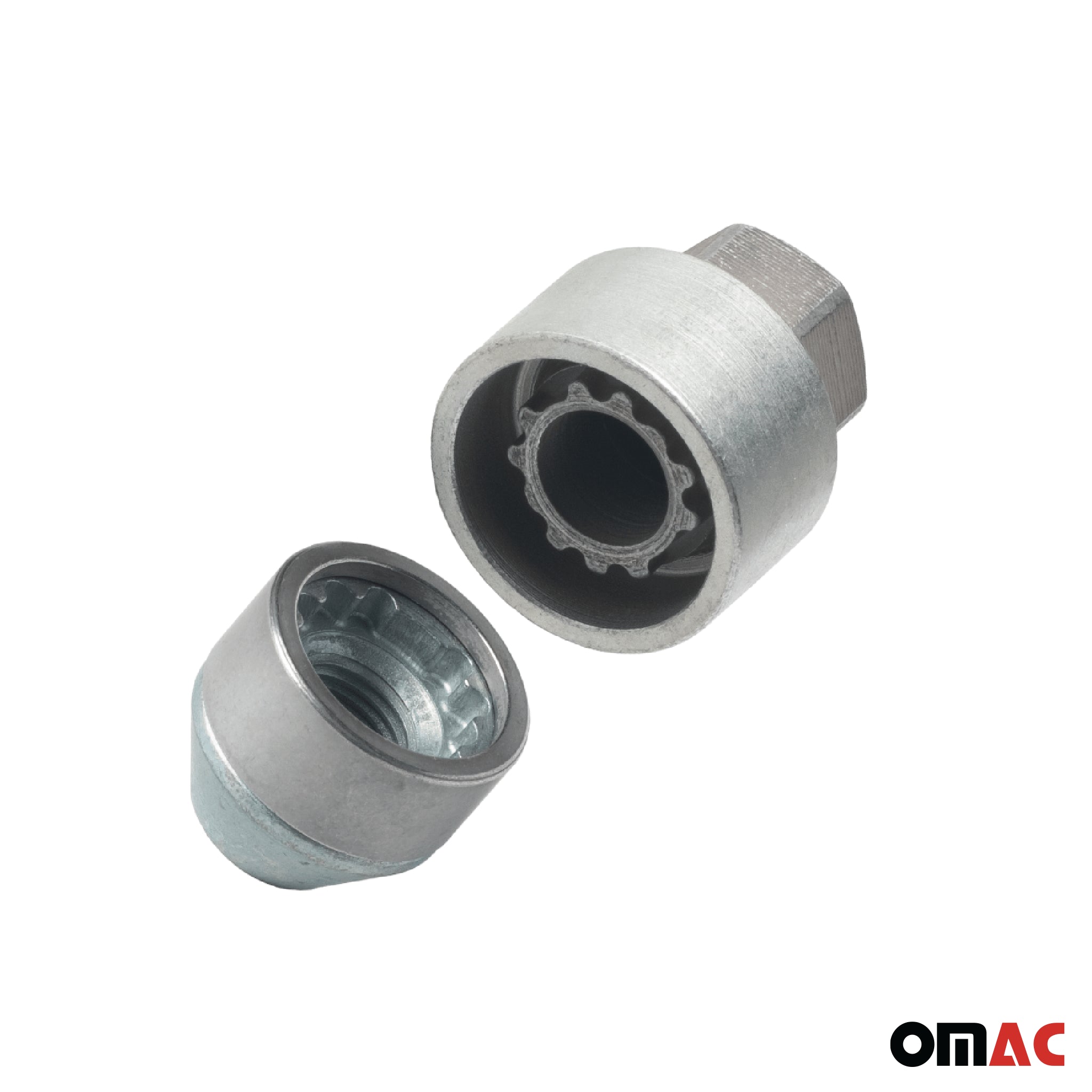 Vis de roue antivol pour Chevrolet Lacetti 2004-2013 Gris lot de 4 M12X1,5