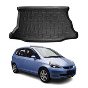 Tapis de Coffre pour Honda Jazz GD 2001-2008 en TPE Noir