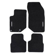 Tapis de Sol de Voiture pour Peugeot 2008 II 2019-2025 Velours Durable Noir 4Pcs