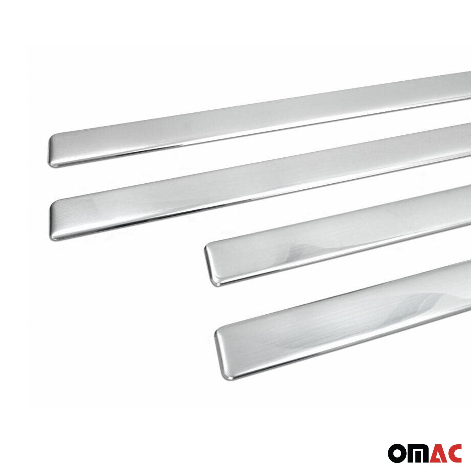 Protection Seuils de Portes pour Renault Megan III / Fluence 4x Inox Chromé