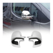 Coques de Rétroviseurs pour Vauxhall Vivaro C 2019-2021 en ABS Argent