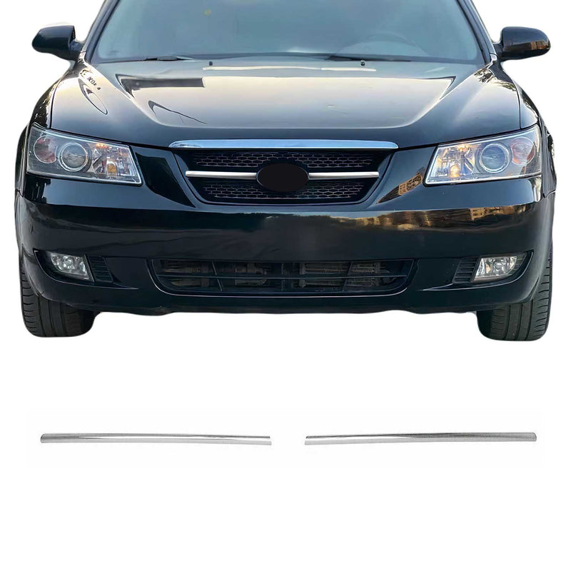 Grille de calendre pour Hyundai Sonata 5 2005-2010 en acier inoxydable