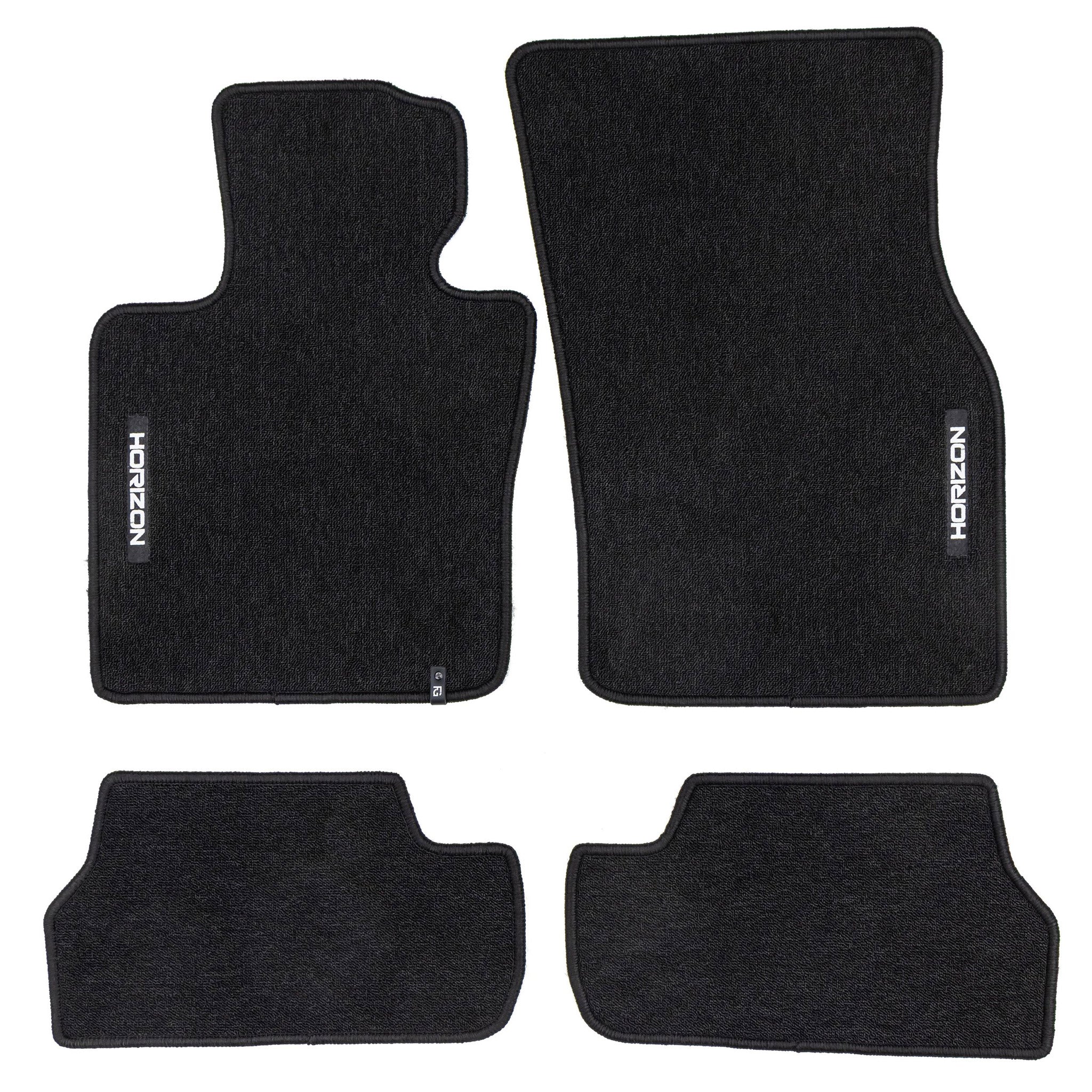 Tapis de Sol de Voiture pour Mini Cooper SE 2019-2026 Velours Imperméable 4Pcs