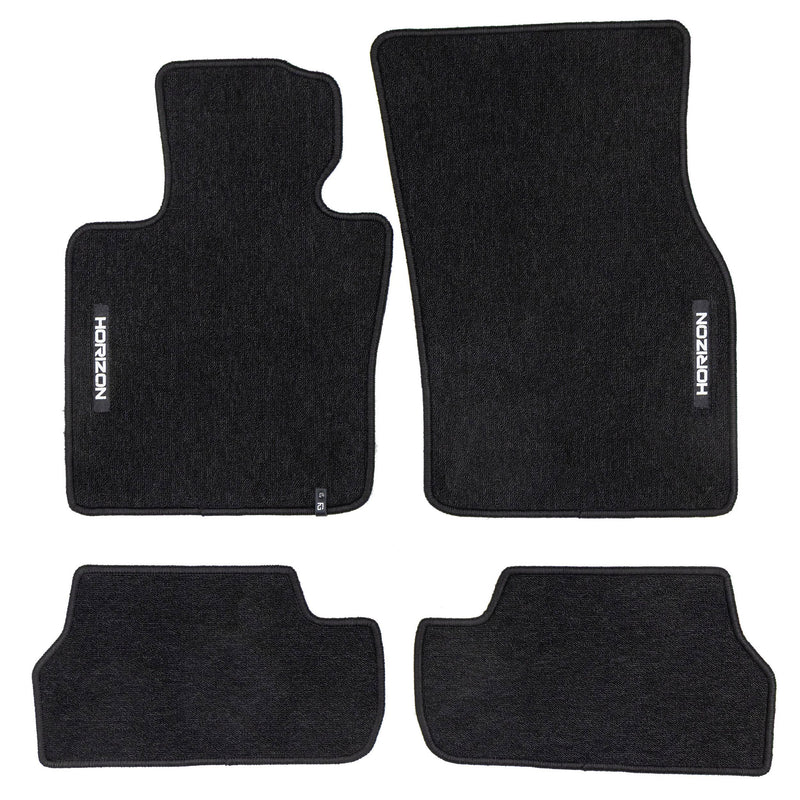 Tapis de Sol de Voiture pour Mini Cooper SE 2019-2025 Velours Imperméable 4Pcs