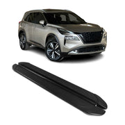 2022-2026 Nissan X-Trail Marchepieds latéraux pédale 2Pcs Aluminium Noir