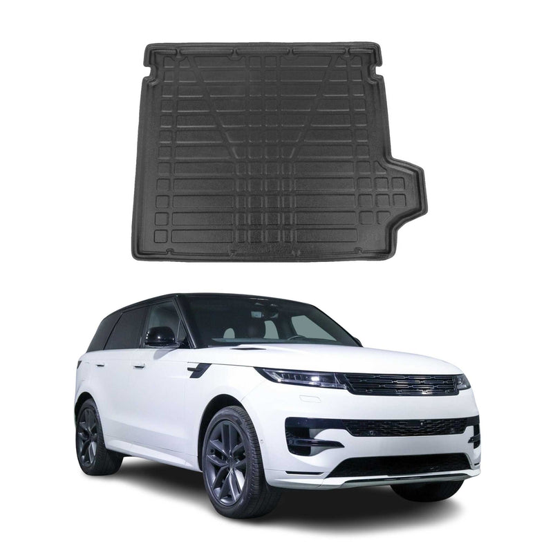 Tapis de Coffre pour Range Rover Sport L494 2017-2022 en TPE Noir