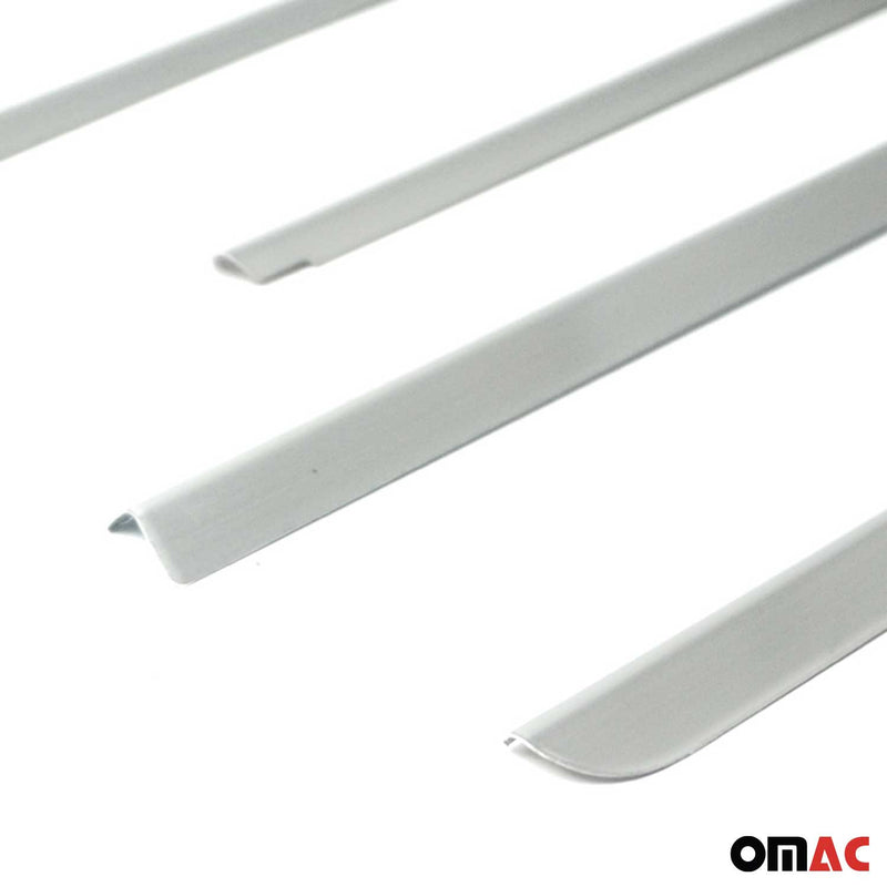 Garniture de Fenêtre pour Dacia Duster 2018-2024 Acier Inox Brossé 4Pcs