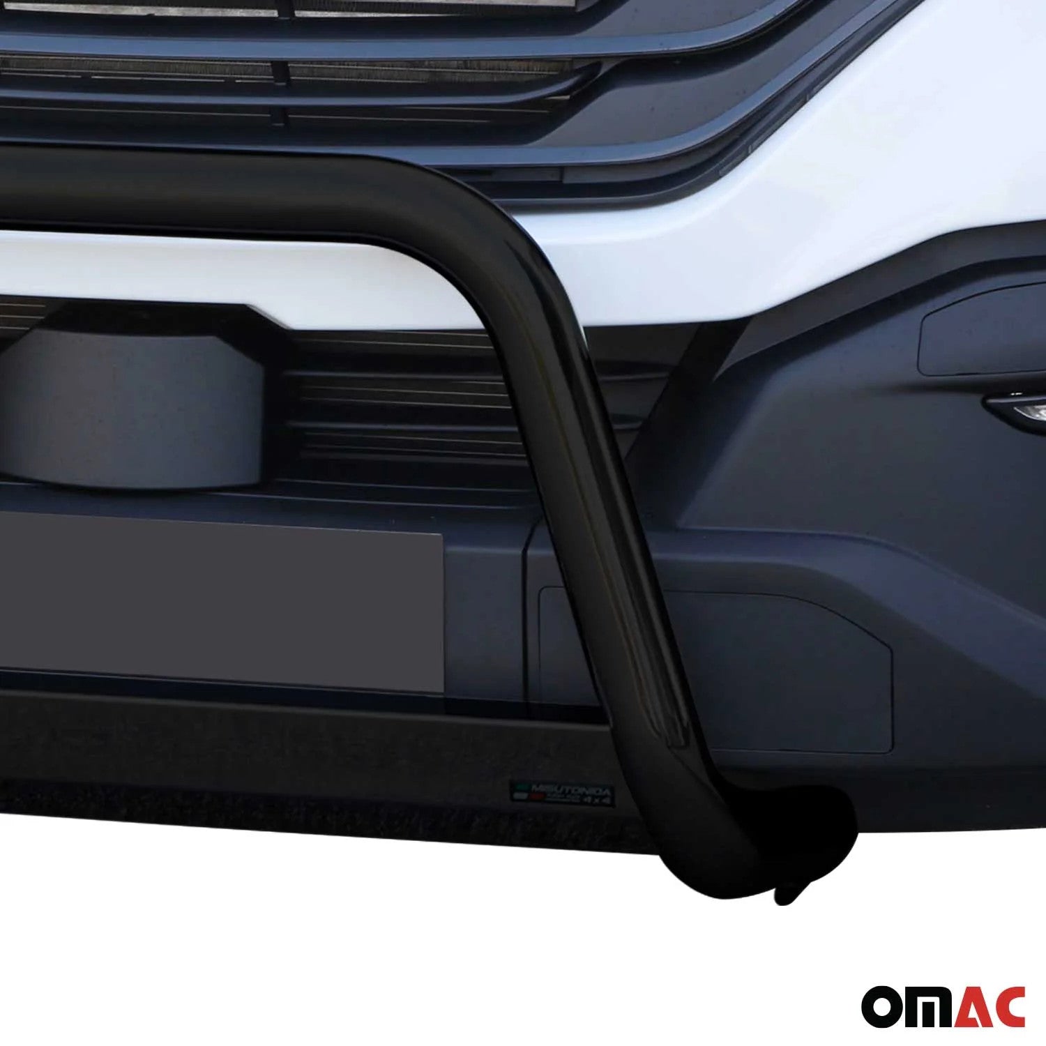 Pare-Buffle Avant Pour Iveco Daily à partir de 2024 Ø63mm Acier Inoxydable Noir