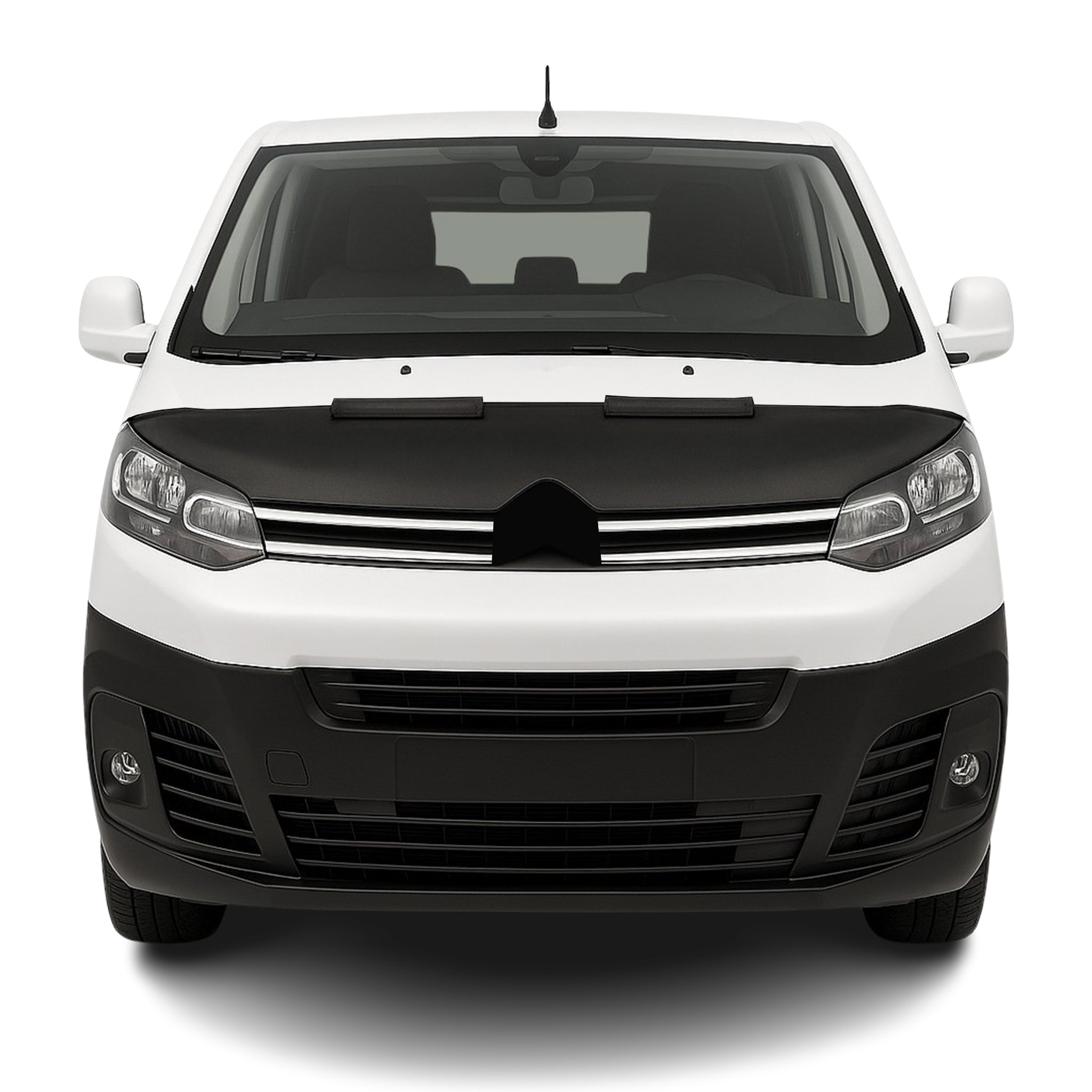 Protège Capot pour Opel Vivaro C 2019-2026 Masque de voiture vinyle Noir