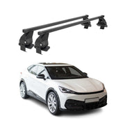 Menabo Barres de toit transversales pour Cupra Tavascan 2024-2026 Acier Noir 2x