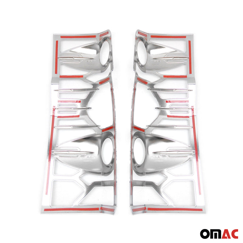 Cadre de Feu Stop Arrière pour VW Crafter 2012-2017 ABS Chromé 2 Pcs