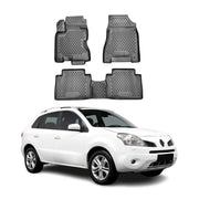 OMAC Tapis de sol pour Renault Koleos 2008-2016 sur mesure en caoutchouc Noir