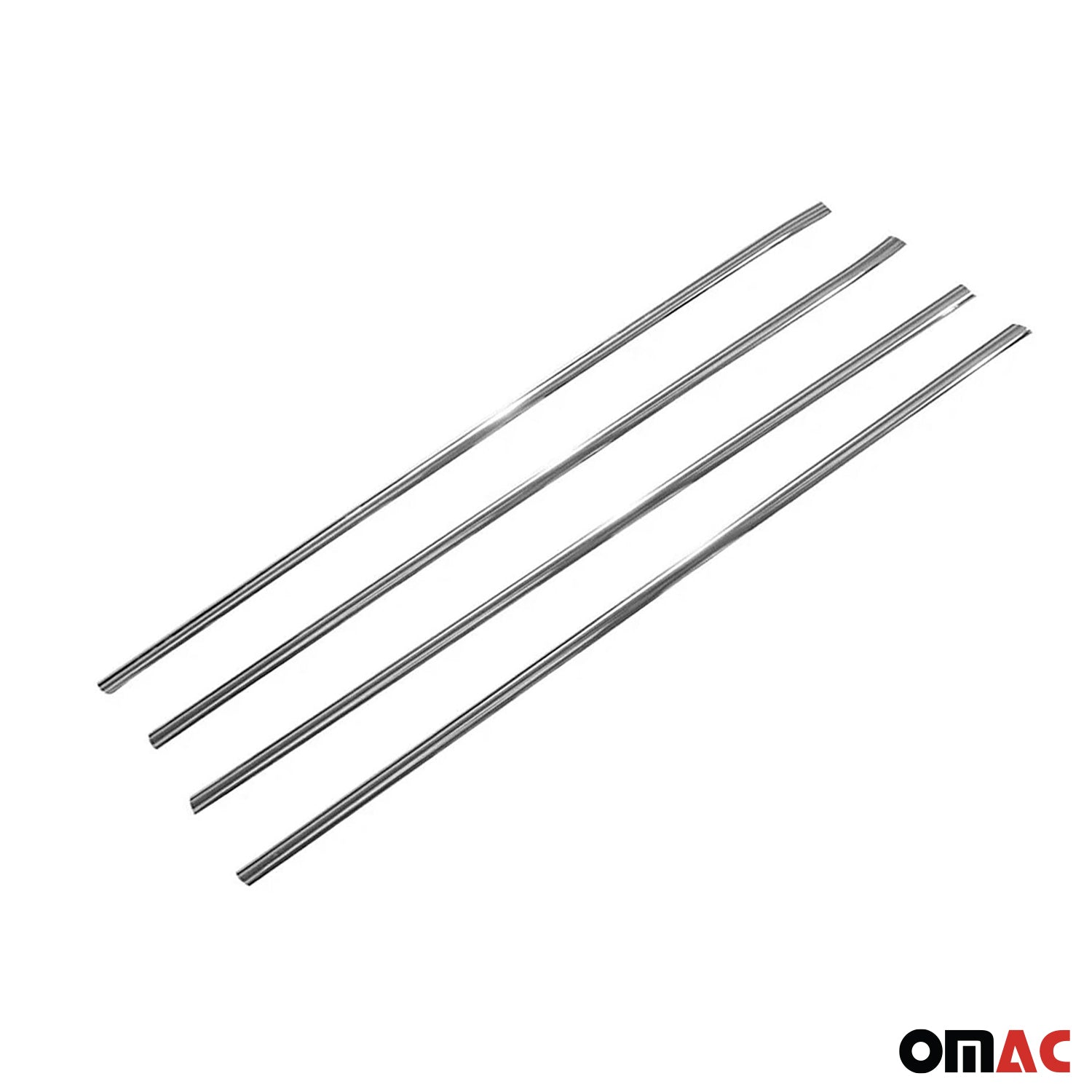 Garniture de Fenêtre pour Toyota RAV4 2006-2012 Acier Inox 4Pcs
