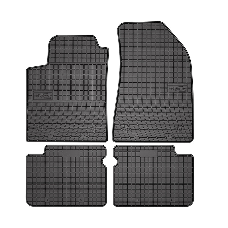 Tapis de Sol pour Fiat Bravo 2007-2014 Caoutchouc Noir