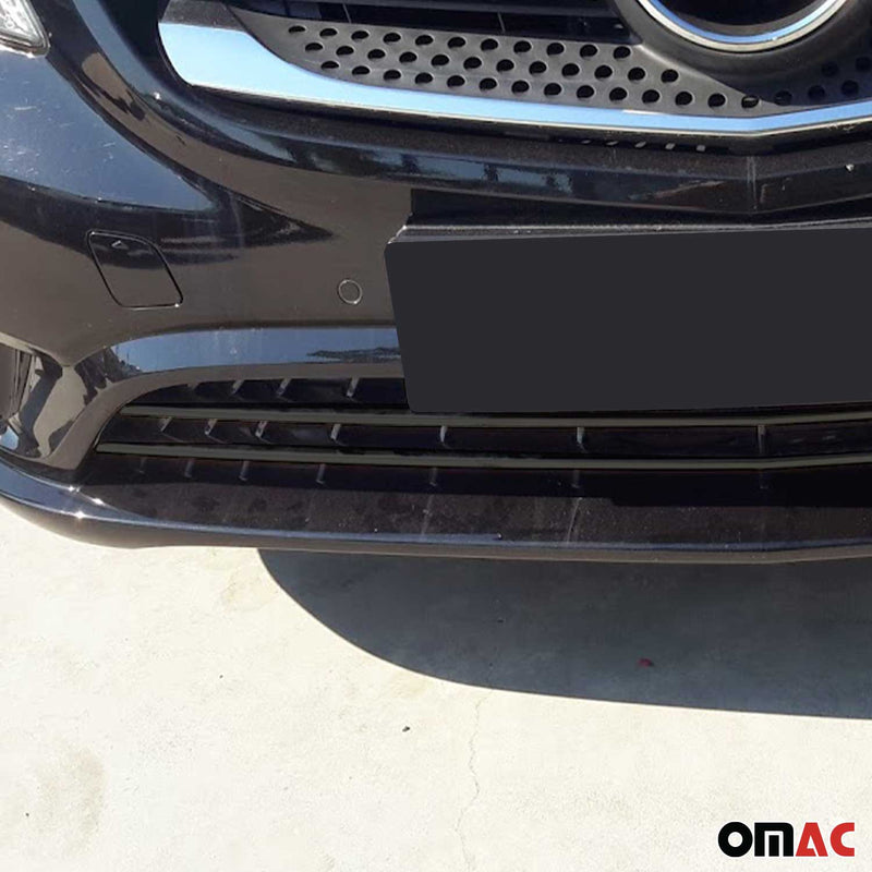 Moulure de Grille de Calandre pour Mercedes Classe V W447 2014-2025 Acier 2Pcs