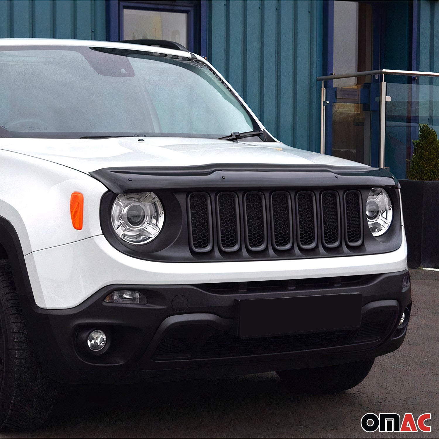 Deflecteurs capot de voiture pour Protection pour Jeep Renegade 2015-2025 Noir