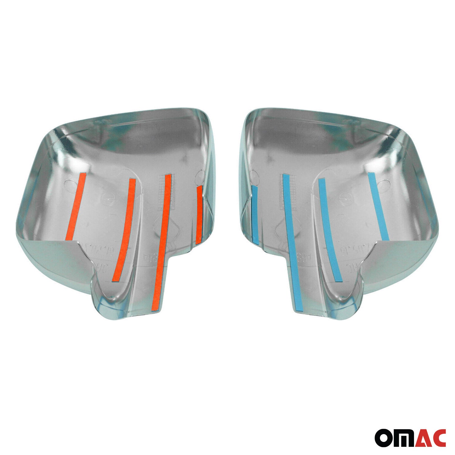 Coques de Rétroviseurs pour Renault Trafic 2016-2026 en ABS Argent