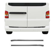 Garniture de Hayon Coffre pour VW T5 2003-2015 acier inox foncé 2 Pcs