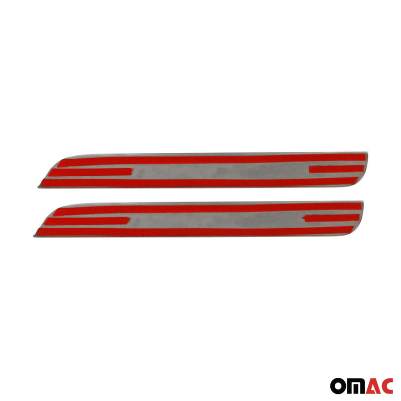Couverture de Seuil de porte pour Peugeot 3008 2016-2025 inox chromé 4 Pcs