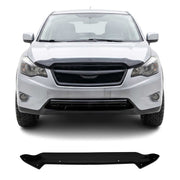 Deflecteurs d'air capot de voiture pour Subaru XV 2012-2017 Acrylique foncé Noir