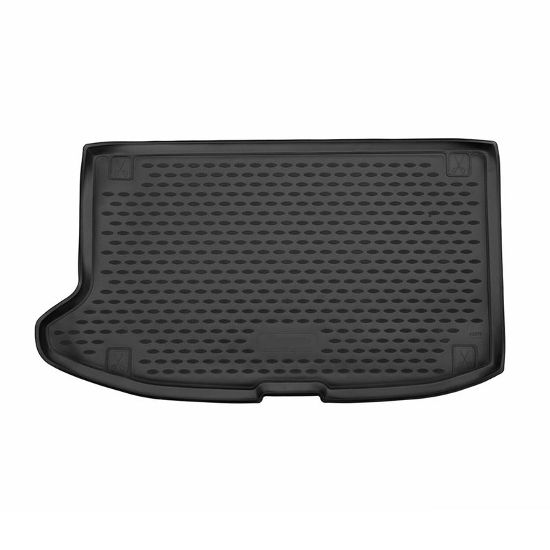 OMAC Tapis de coffre pour Kia Soul 2020-2025 sur mesure en caoutchouc Noir