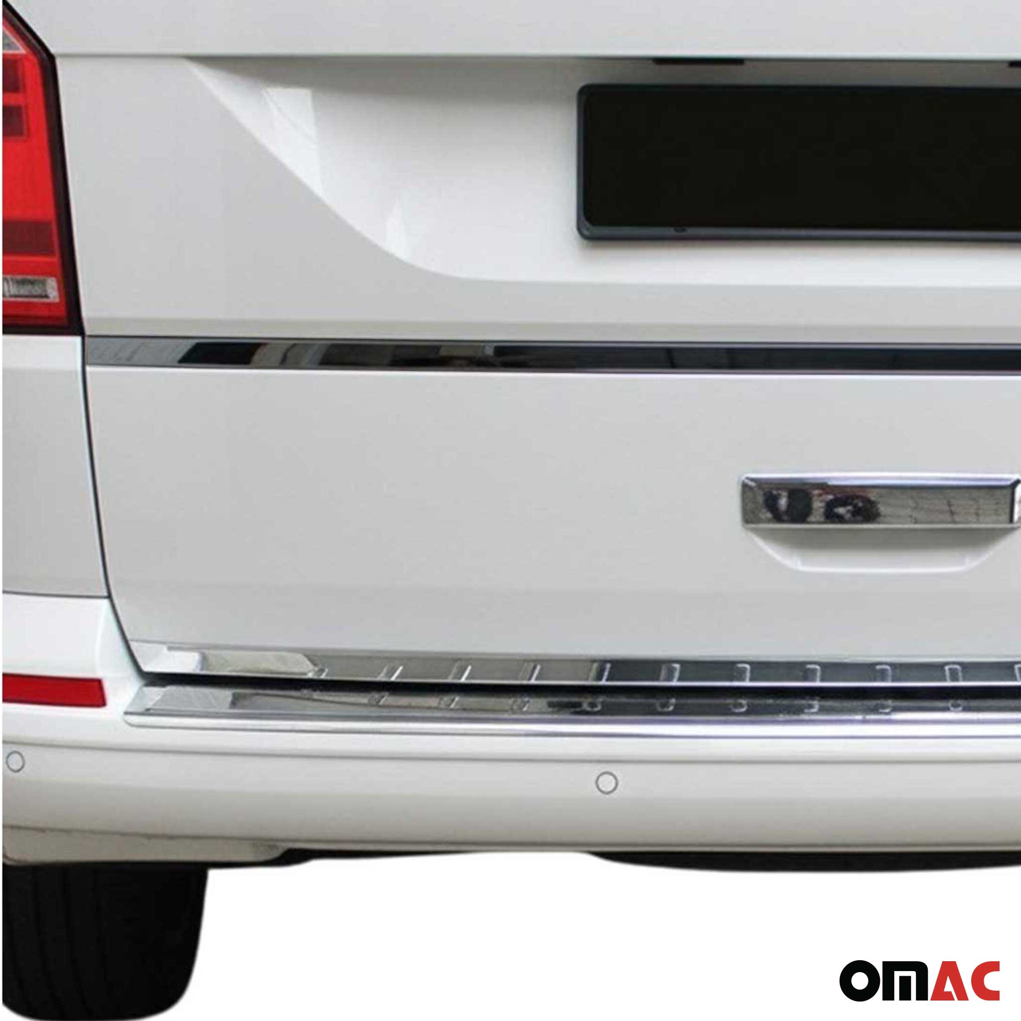 Poignée de Coffre Hayon pour VW T6 T6.1 Transporter 2015-2024 acier inox foncé