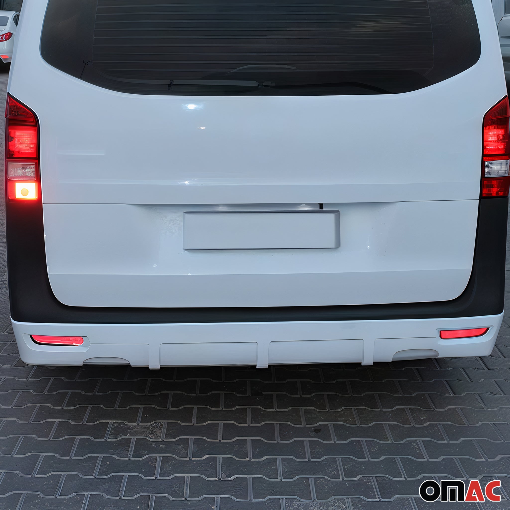 Spoiler Arriére pour Mercedes Vito W447 2014-2025 Becquet Voiture en Polyster