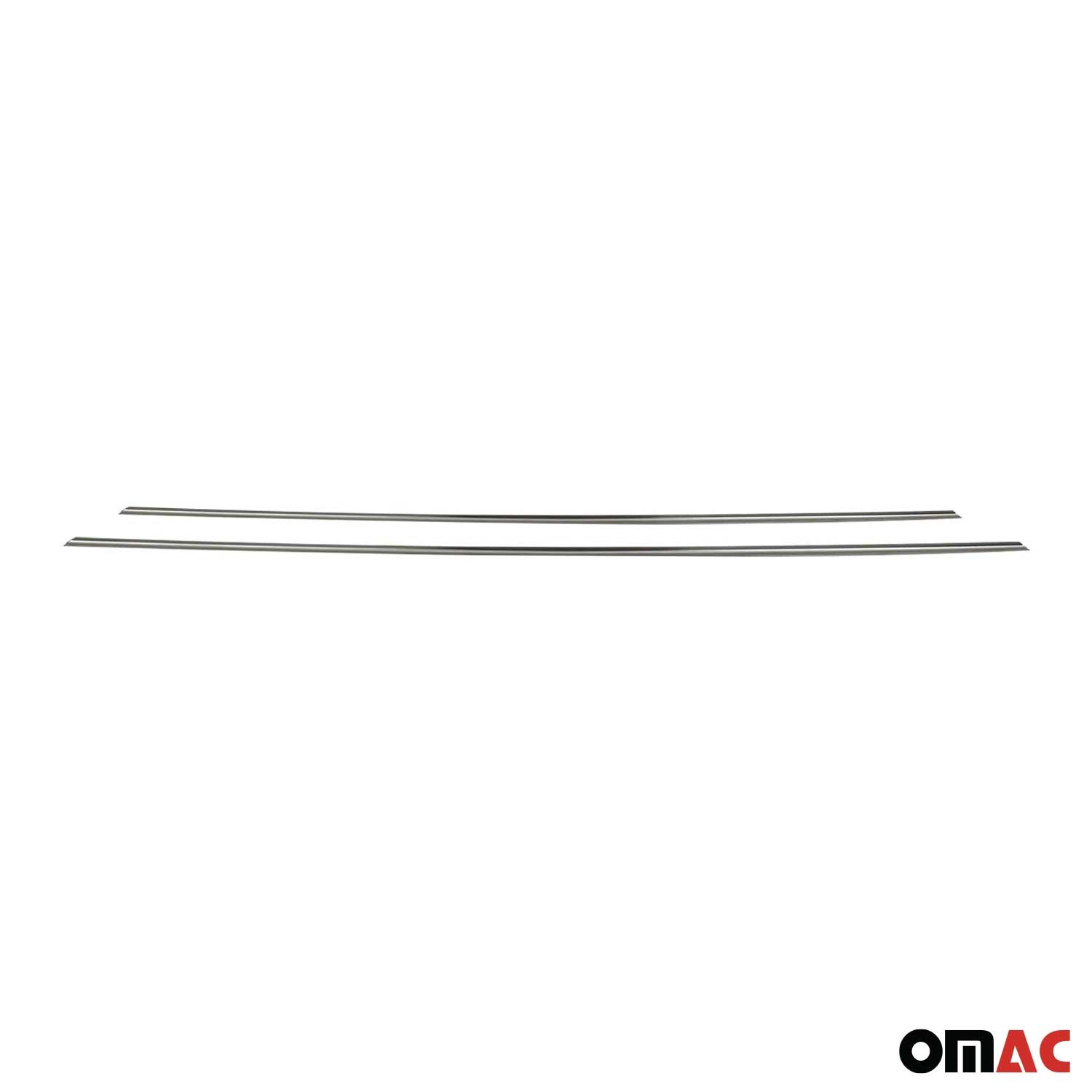 Moulure de Grille de Calandre pour Nissan X Trail 2017-2021 Chromé 2Pcs